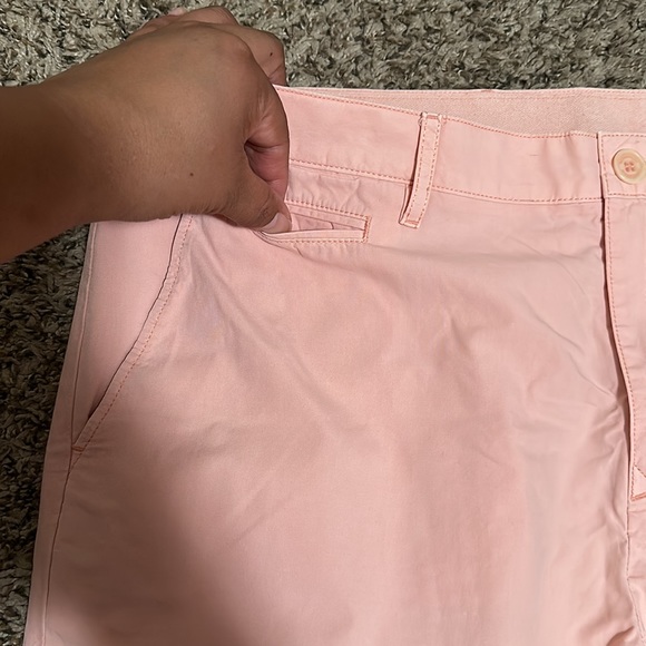 Burberry Men’s Peach Slim Fit Chino Pants - Picture 3 of 11